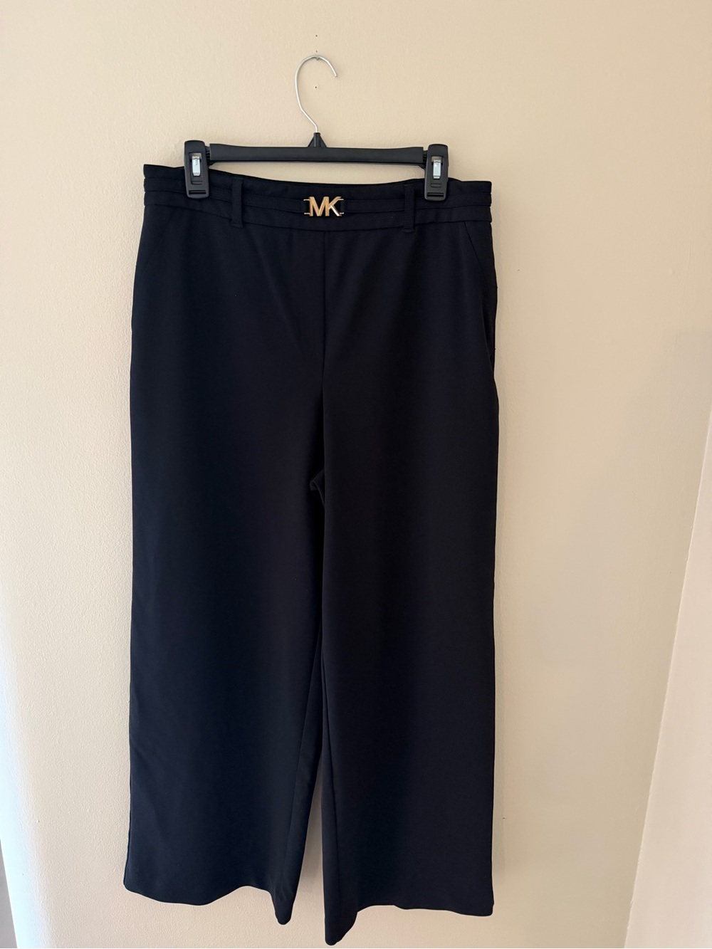 Michael Kors Black Pants with Gold Label